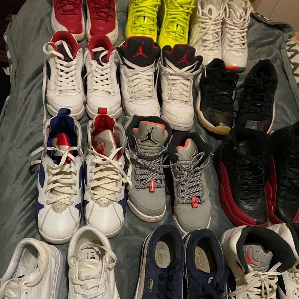Jordans and foams